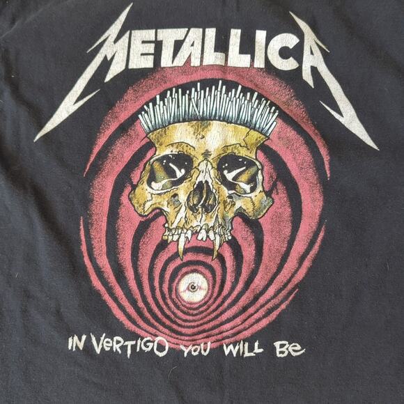 Vintage 80s 90s Double Sided Metallica Pushead "Shortest Straw" Concert Band Tee - Picture 4 of 7